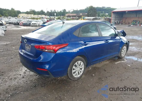 2022 Hyundai Accent Se из США, поврежденный, VIN 3KPC24A60NE171864